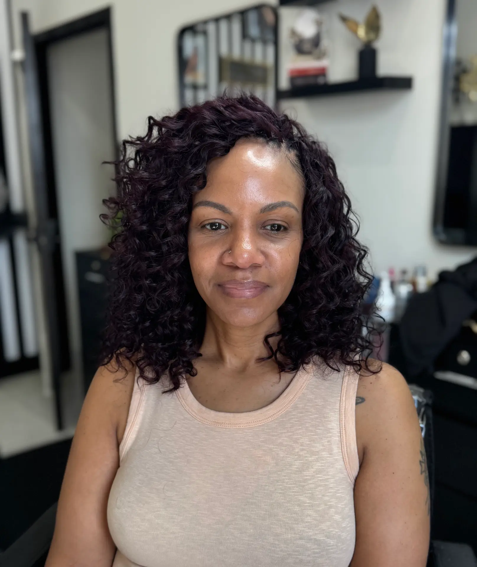 Human hair crochet